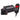 Raymarine E70492 Ray90 black box VHF with wired handset and passive speaker, second view of black unit and handset