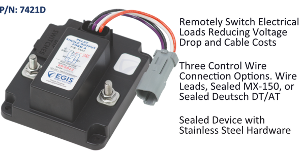 EGIS 160A Single Relay 12V