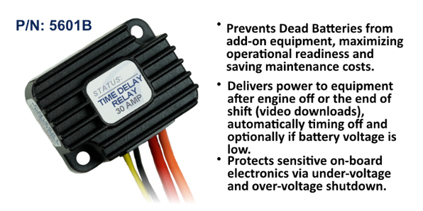 EGIS PT Series Time Delay Relay 30A 12V