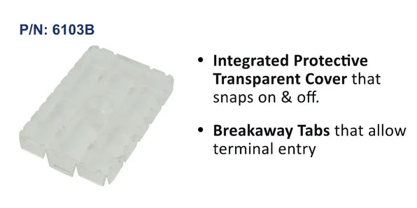 EGIS Protective Cover for Dual Busbar, 10 Circuits