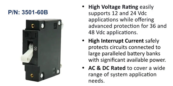 EGIS C Series 60A Circuit Breaker