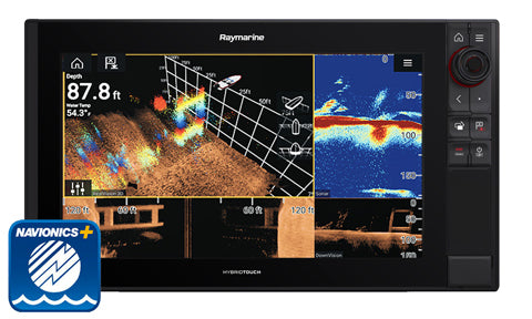 Raymarine Axiom Pro 16 RVX Multifunction Display with RealVision 3D and 1kW CHIRP Sonar, Navionics+ Small Chart