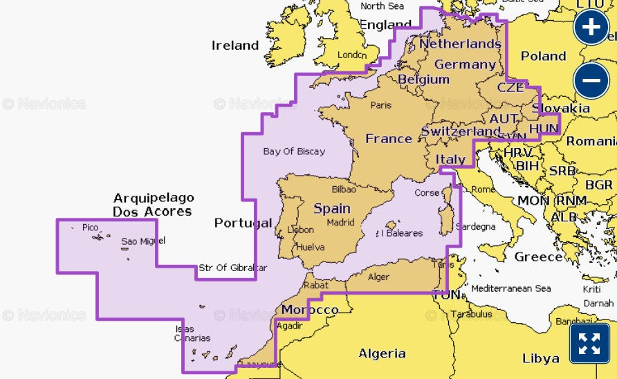 Europe, Central & West -NVEU646L