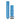 Quantix QuickFit® 22 Watch Bands, Cyan blue silicone
