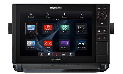 Raymarine eS127 12.1 inch HybridTouch Multifunction Display with Wi-Fi and Sonar and C-Map Essentials Rest of World Chart