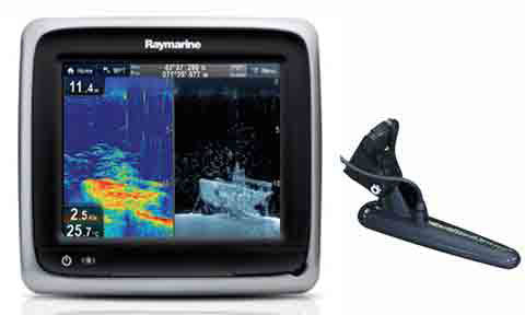 Raymarine a68 5.7 Inch Touchscreen MFD, WiFi, CPT-100 and C-Map Essential EU Chart