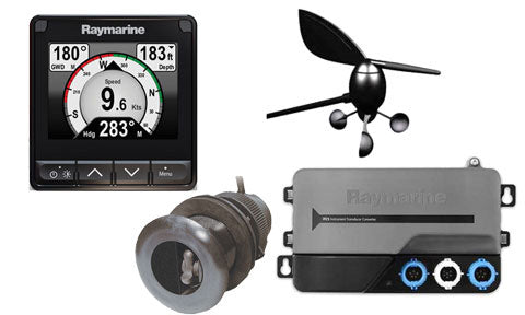 Raymarine i70s Depth, Speed and Wind Pack with Short Arm Vane