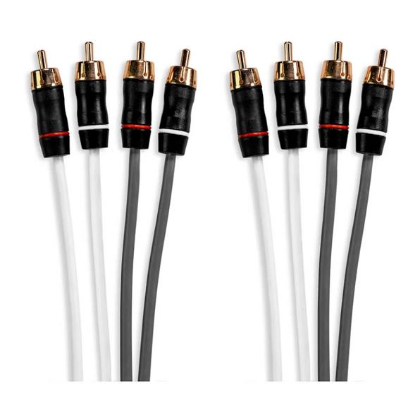 Fusion® Performance RCA Cables, 4 Channel, 6 ft Cable