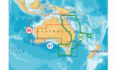 Navionics Platinum Plus SD Card Preloaded with 62P Australia E and N