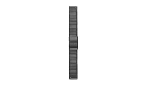 Garmin QuickFit 22mm Watch Band Slate Gray Stainless Steel for Quatix 5