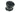 Garmin 010-11394-10 Airmar P79 in hull mount depth sensor, black ribbed plastic housing on a flange