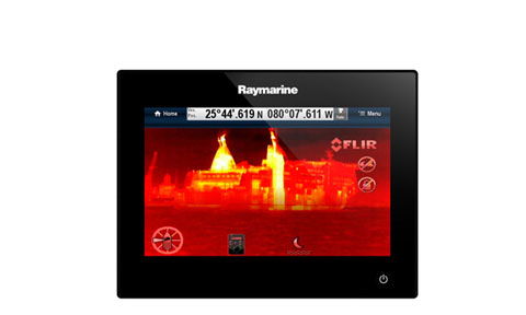 Raymarine gS95 9in Glass Bridge Multifunction Display (6 o'clock optimal viewing)