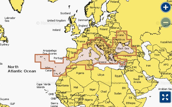 Mediterranean & Black Sea -NVEU643L