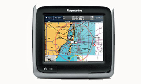 Raymarine a65 5.7 Inch Touchscreen MFD with WiFi and C-Map Essential ROW Chart