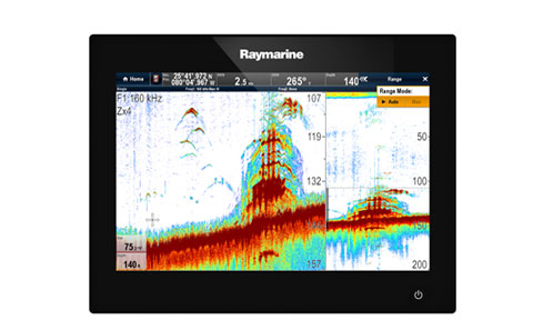 Raymarine gS125 12.1in Glass Bridge Multifunction Display (12 o'clock optimal viewing)