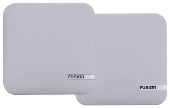 Fusion Shallow Mount Speaker Cloth Grille White