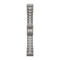 QuickFit® 26 Watch Bands, Vented titanium bracelet