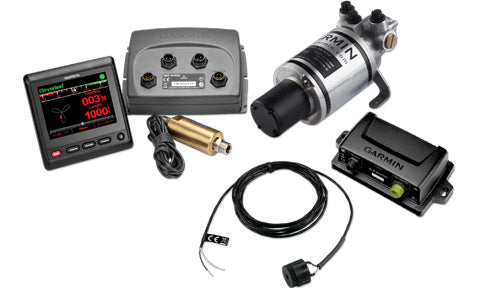 Garmin GHP Compact Reactor Hydraulic Autopilot System with 1L Pump and GHC 20 Display and Shadow Drive