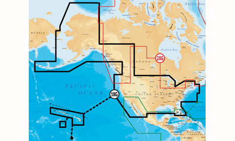 Navionics Plus SD Card Preloaded with 1XG All USA and N Bahamas