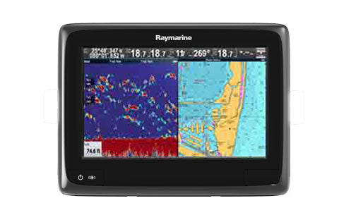 Raymarine a97 9 Inch Touchscreen MFD with WiFi, Sonar and Navionics EU Silver Chart