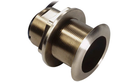 Raymarine B60 Bronze Thru-Hull Depth/Temperature Transducer, 600W 50/200 kHz, 12 deg Tilt