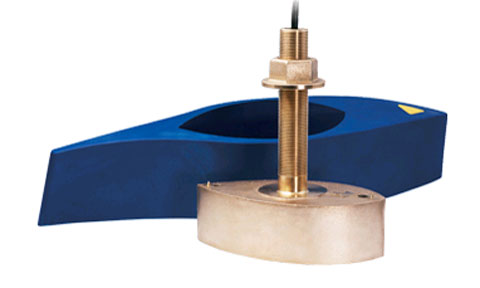 Raymarine B260 1kW 50/200 kHz Bronze Through-Hull Transducer with Fairing