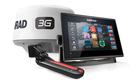 Simrad GO9 XSE 9 Inch MFD TotalScan 3G Bundle ROW