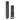 QuickFit® 22 Watch Bands, Slate grey silicone, black hardware