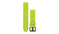 Garmin Quickfit 22mm wide watch band Yellow silicone for Quatix 5