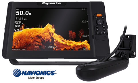 Raymarine Element 12 HV with HV-100 Transducer and Navionics Silver Chart