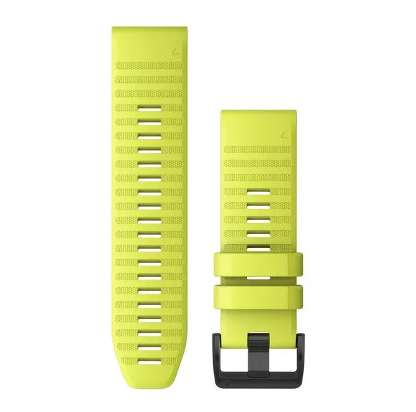 QuickFit® 26 Watch Bands, Amp yellow silicone