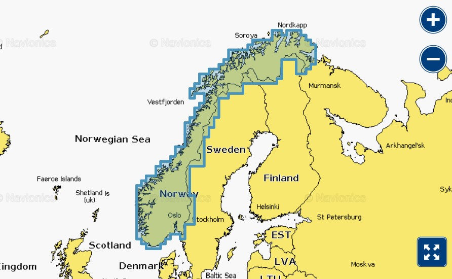 Norway, Lakes & Rivers -NSEU071R