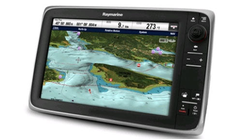Raymarine c127 12 inch None-Touch Multifunction Display with Wi-Fi and Sonar and Navionics Plus EU Silver Chart