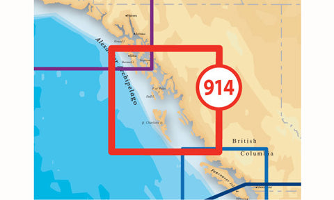 Navionics Platinum Plus SD Card Preloaded with 914P-2 Plus North BC-Baranof Island