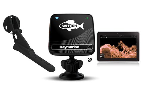 Raymarine Wi-FiSH black box Wi-Fi CHIRP DownVision Fishfinder