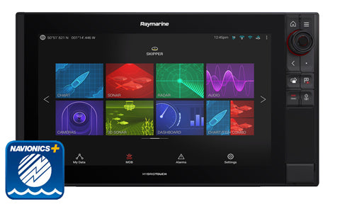 Raymarine Axiom Pro 16 S Multifunction Display with CHIRP Sonar, Navionics+ Small Chart