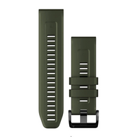 QuickFit® 26 Watch Bands, Moss silicone