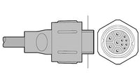 Raymarine CP450C, CP470 and CP570 CHIRP Transducer Extension Cable 5m