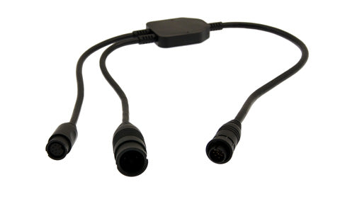 Raymarine Axiom DownVision Adaptor Y-Cable (9-pin to 9-pin and 8-pin)