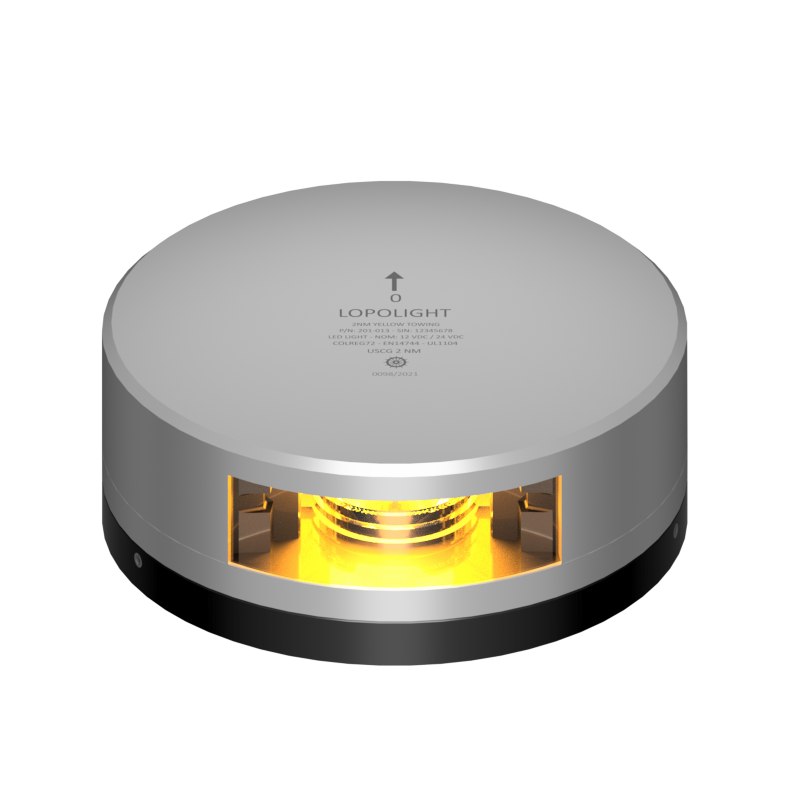 Lopolight NL201-013-FB 10M 2nm Yellow Towing, Silver with FB Base