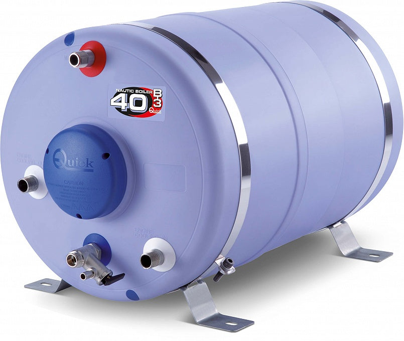 Quick B32505S Water Heater with Heat Exchanger (25L, 500W, Round)