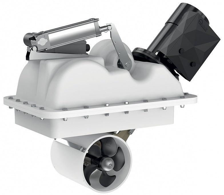 Quick BTR185-105 Retractable Bow Thruster (105 kgf, 12V, Ø185mm, 6.3kW, Twin Counter-Rotating Props)