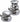 Quick Roy RY6 4000ACD Vertical Windlass with Drum (4000W, 230/400V, 16mm, Ø200mm Drum)