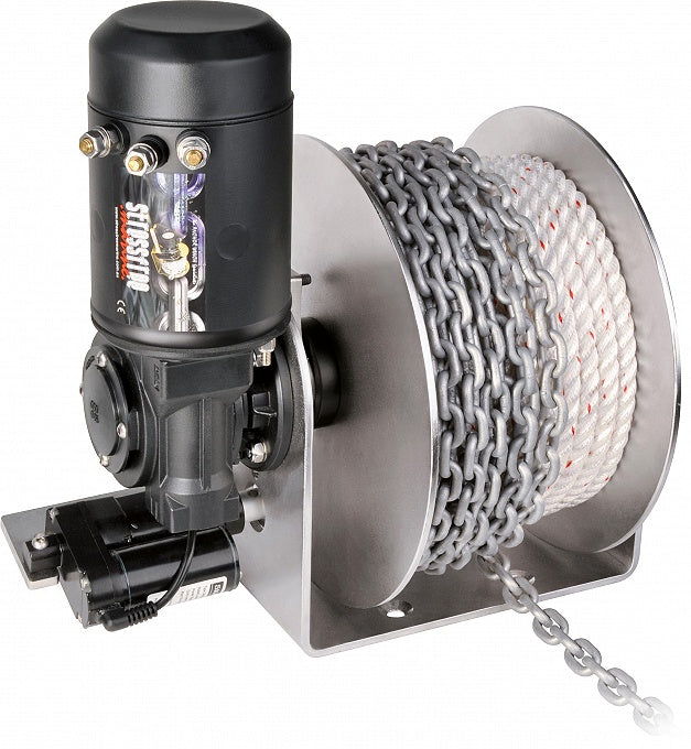 Quick Stressfree SF Mini Extra Wide Free Fall Capstan (500W, 12V)