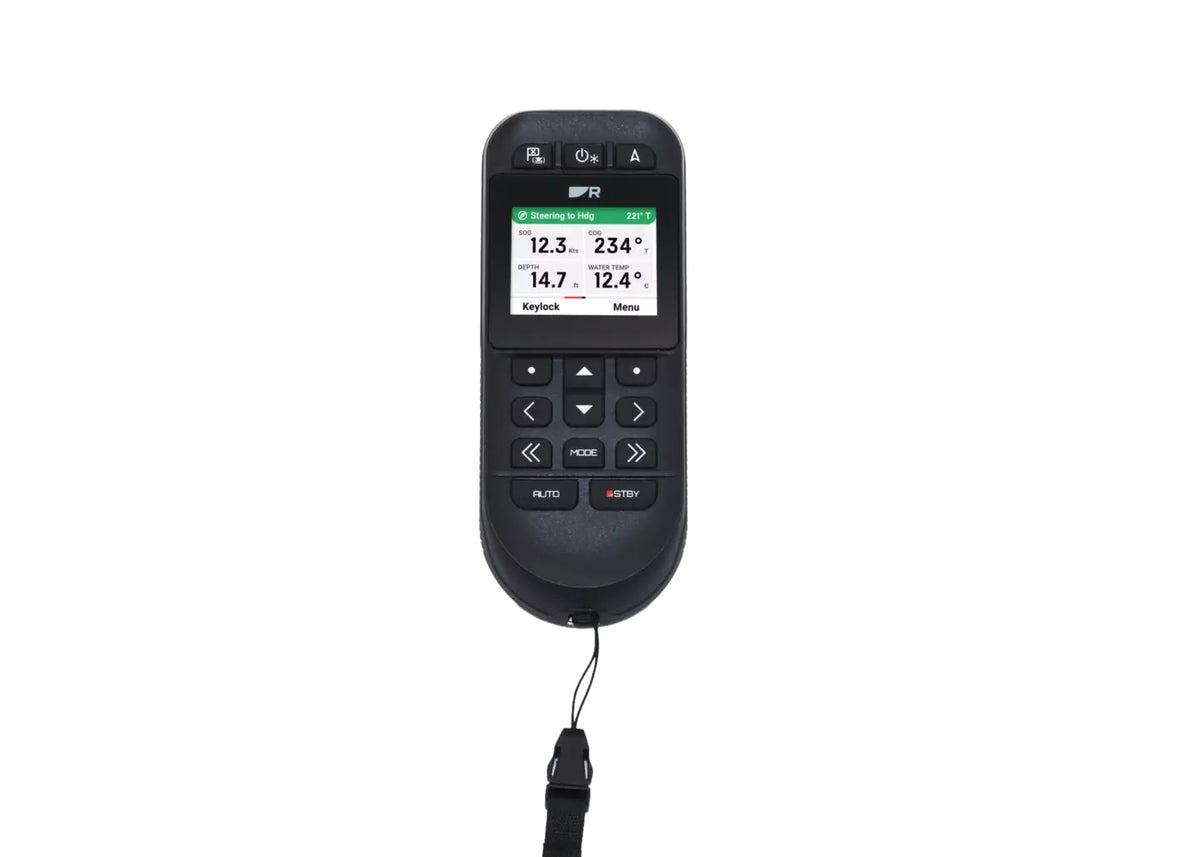 Raymarine RCU-1 wireless autopilot remote, front view