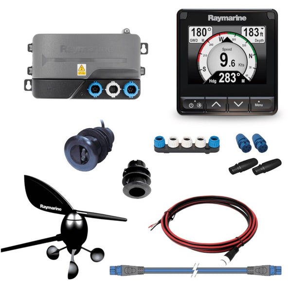 Raymarine i70s Wind and DST Twin Transducer Pack